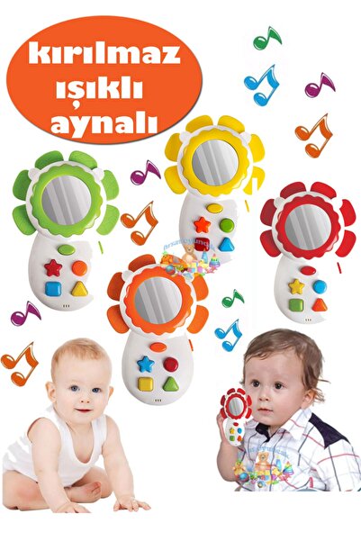Fırsat Oyuncak Oyuncak Kırılmaz Telefon Aynalı Sesli Işıklı Telefon