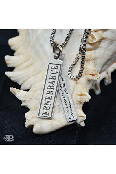 Genel Markalar Fenerbahçe Lama Çubuk Çelik Kolye