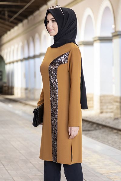 Ahunur Ela Tunic