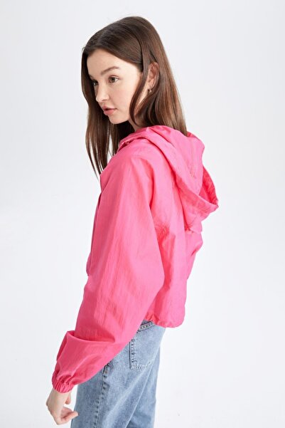 DeFacto Voděodolná sezónní pláštěnka s kapucí