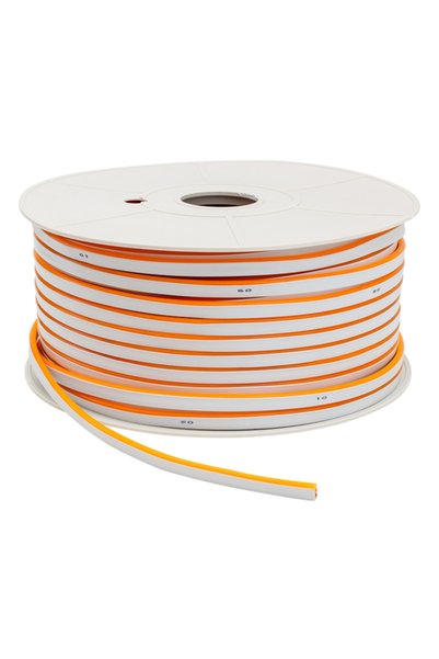 Powermaster 12 Volt 100 Metre Oranj Turuncu Silikonlu Neon Led Şerit