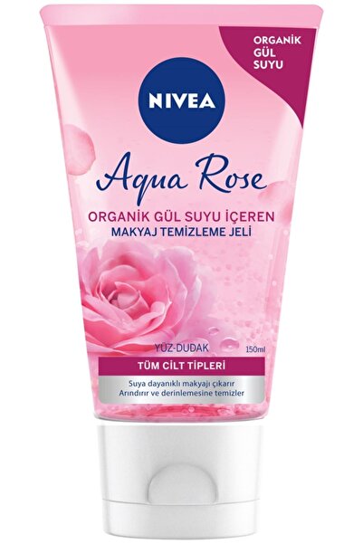 NIVEA Aqua Rose Micellair Make-Up Remover Gel Containing Rose Water 150 ml