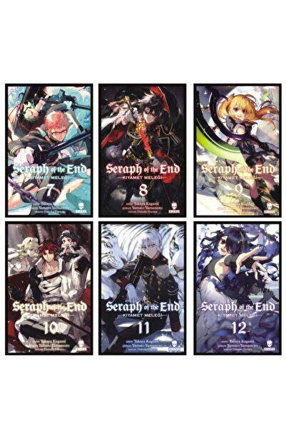 Genel Markalar Kıyamet Meleği 7-8-9-10-11-12 Manga Seti (seraph Of The End 7-...