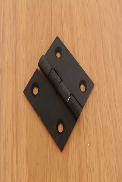 Azm Hırdavat Yaprak Menteşe Alüminyum Menteşe Siyah 4x1.5 Cm