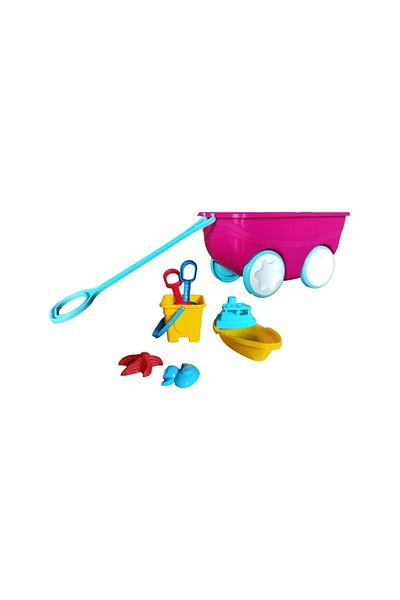 ByCaretta Bucket Wagon Beach Set Pink