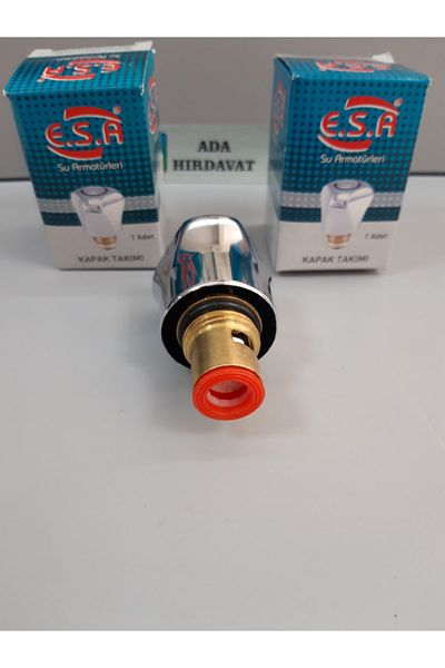 ESA Su Armatürleri Esa Open-Close Bidet Intermediate Faucet Cover Set Sealed Cover **** 2 Pieces