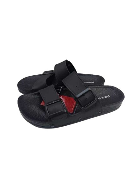 Pierre Cardin Ανατομικές Ανδρικές Παντόφλες Μαύρες PC-3244