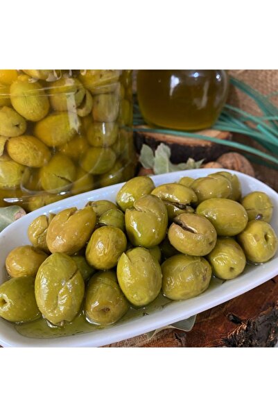 HATAY ŞAHİN ÇİFTLİK Gemlik Cinsi Hatay Kırma Yeşil Zeytin 1 Kg