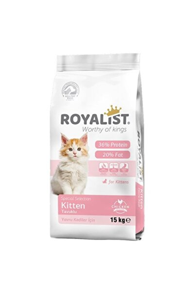 Royalist Premium Kitten Tavuklu Yavru Kedi Maması 15 Kg