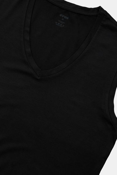 Eros Micromodal V-Neck Sleeveless T-shirt