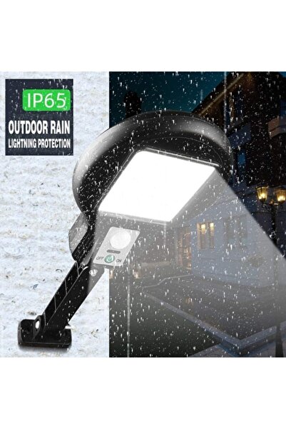 gaman Güneş Enerjili Sokak Lambası - Solar Bahçe Armatürü Aydınlatması Cl182-6