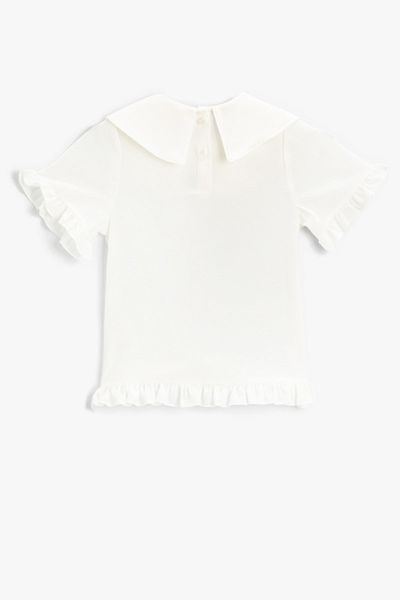 Koton Bluse - Weiß - Regular Fit