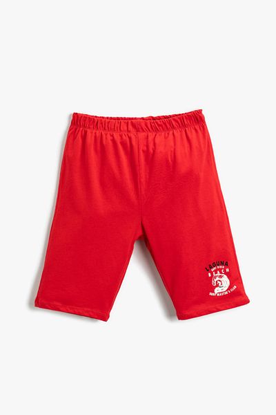Koton Pantaloni scurți și bermude roșii pentru băiat 2SKB40134TK