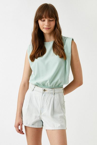 Koton Women's Sage Blouse 1YAK68461PW