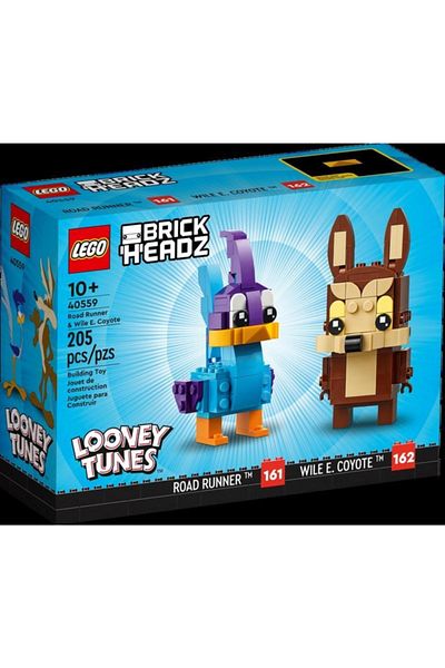 LEGO Brickheadz 40559 Road Runner And Wile E. Coyote