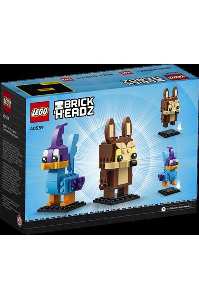 LEGO Brickheadz 40559 Road Runner And Wile E. Coyote
