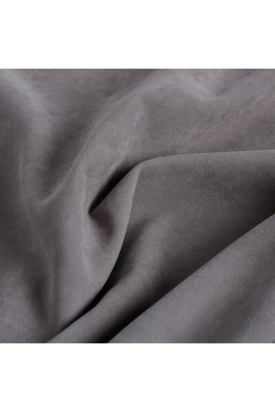 benimol Gri Çok Amaçlı Dokuma Petek Döşemelik Düz Kumaş