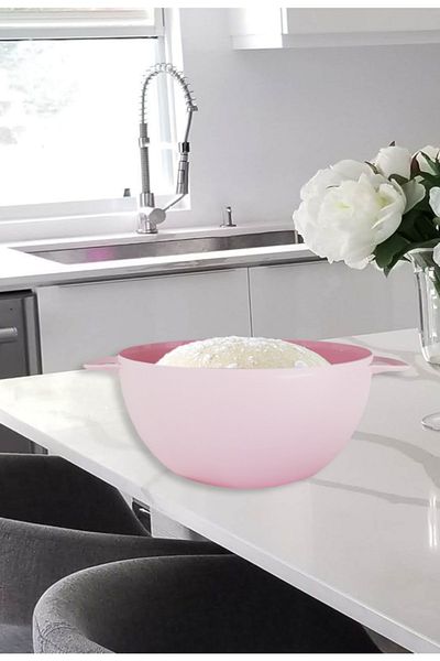 Saban 8.5 Lt. Pink Dough and Yogurt Storage Container