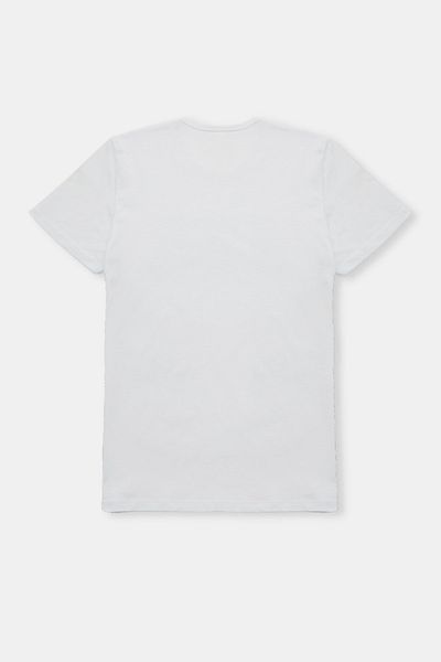 Eros Ers032 T-Shirt με λαιμόκοψη 2 τεμαχίων Λευκό 2