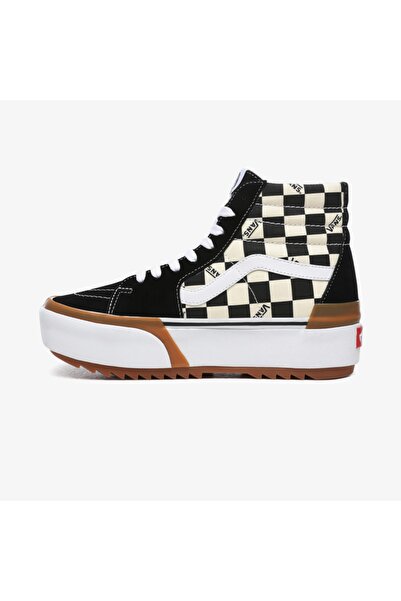 Vans Ua Sk8-hi Stacked Kadın Platform Siyah Sneaker