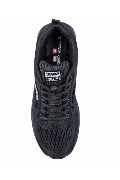 Jump Unisex Siyah Spor Ayakkabı