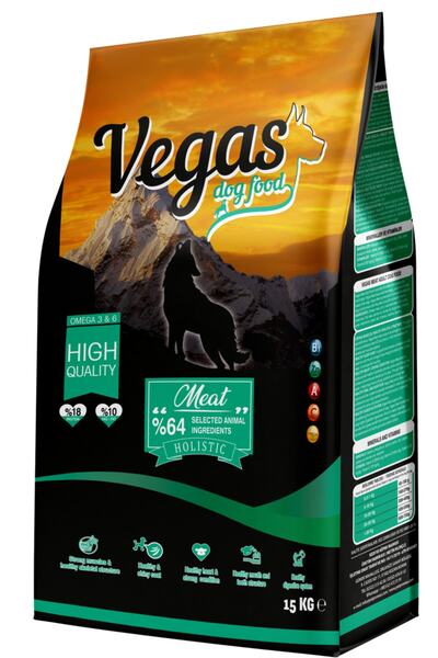 vegas Etli Köpek Maması 15 Kg