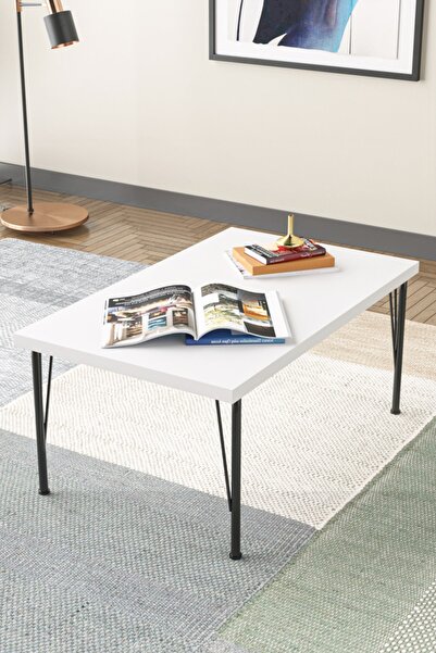 Evdemo Kobalt Orta Sehpa Beyaz