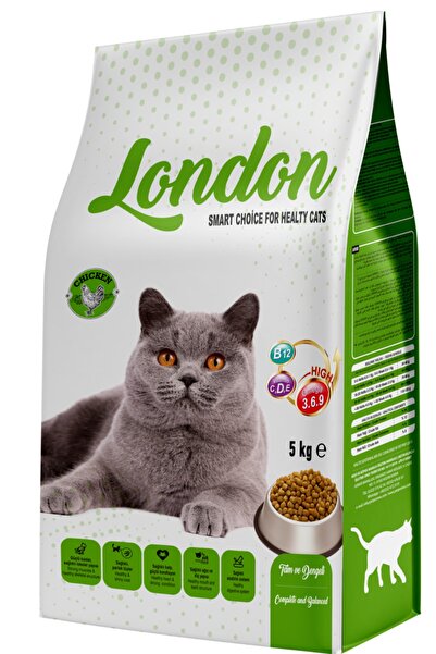 London Tavuklu Kedi Maması 5 Kg