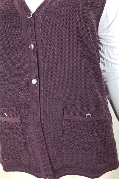 Cuma Triko Short Friday Mercerized Vest for Mom