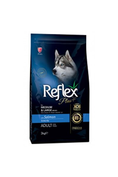 Reflex Somonlu Orta Ve Büyük Irk Yetişkin Köpek Maması 3 Kg