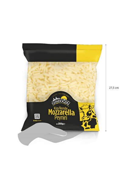 Gündoğdu Mozzarella Peyniri Küp/şerit 2000gr Ekonomik Paket