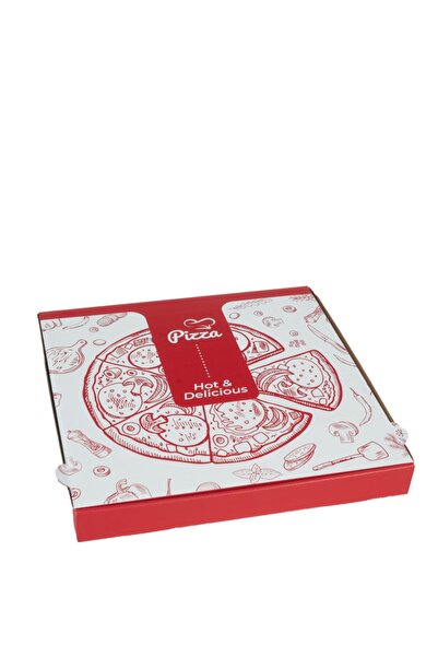Brandtobag 33x33x4 1.kalite Pizza Kutusu (25 Adet)