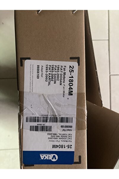 Veka Fantech Tofaş Doğan Şahin Kartal Uyumlu Soketli Radyatör Fan Motoru Uyumlu