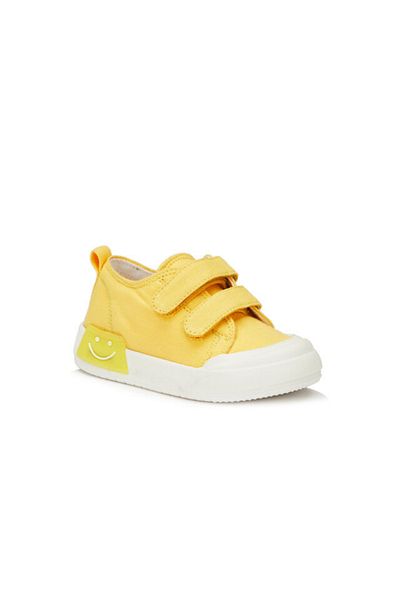 Vicco Luffy Luminous Unisex Children's Yellow Sports Shoes (925.p22y.251-12)