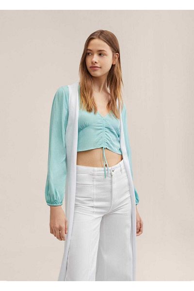 Mango Teen White Sweater with Skirt for