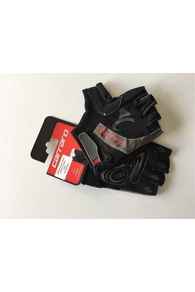 Carraro Short Finger Gloves V7 E - Black Gray - Size L