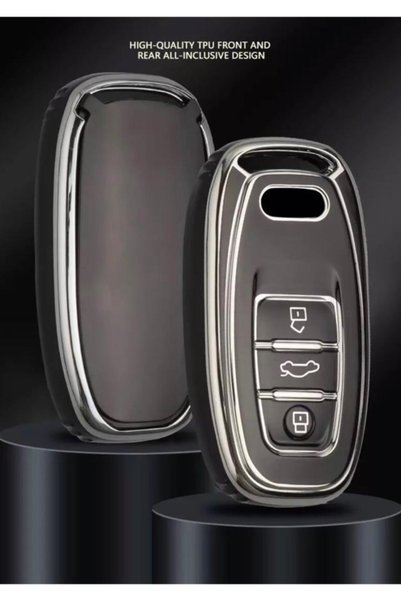 AYZ GARAGE Audi (old Case) Tpu Material Black Key Case