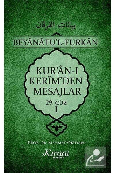 Kıraat Yayınları Kur'an-ı Kerim'den Mesajlar 29. Cüz 1