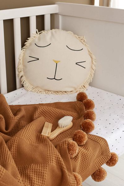 Cozy & Soft Children's Room Decorative and Sleeping Companion Lion Throw Pillow