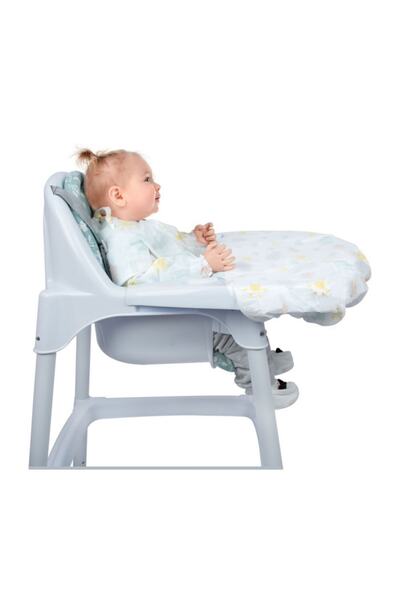 Sevi Bebe Pachet de 5 bavete pentru scaun înalt de unică folosință cu mâneci 264