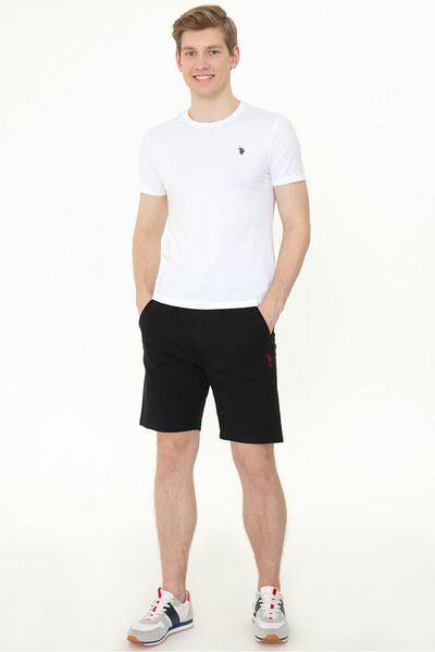 U.S. Polo Assn. Pantaloni scurți și bermude negre pentru bărbați