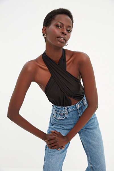 Trendyol Collection Bodysuit - Black - Slim
