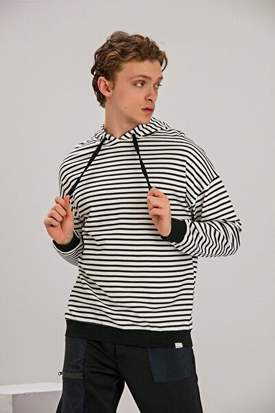 ALEXANDERGARDI Φούτερ με ρίγες (b22-37300)