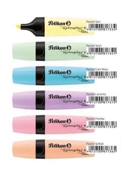 Pelikan Pastel Green Highlighter - 490 Model, Pack of 10