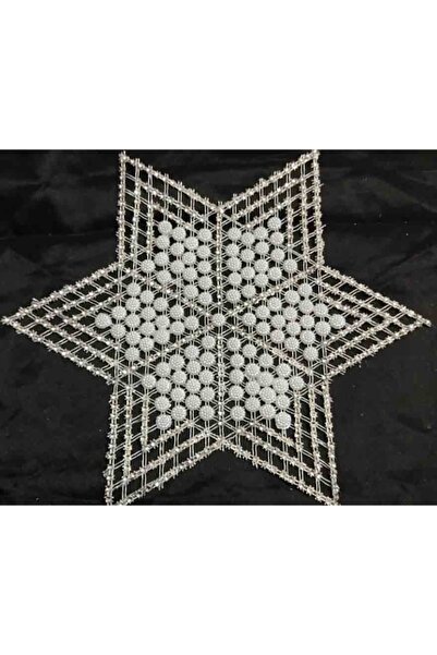 ART HEDİYE 3-dijelna remenica za rad Sa perlama zvezdica salvete Čipka Tsrm17-3