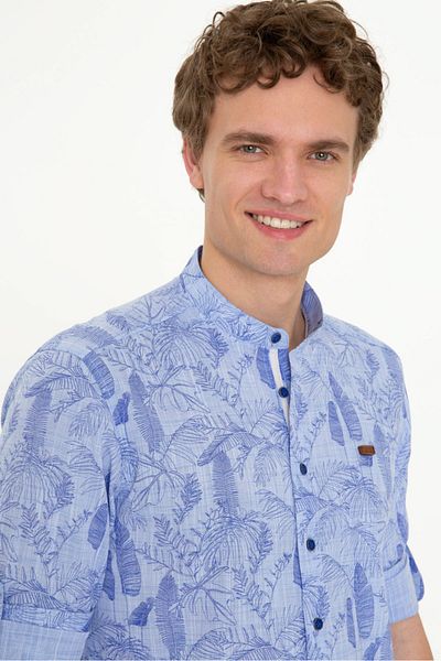U.S. Polo Assn. Мъжка синя риза