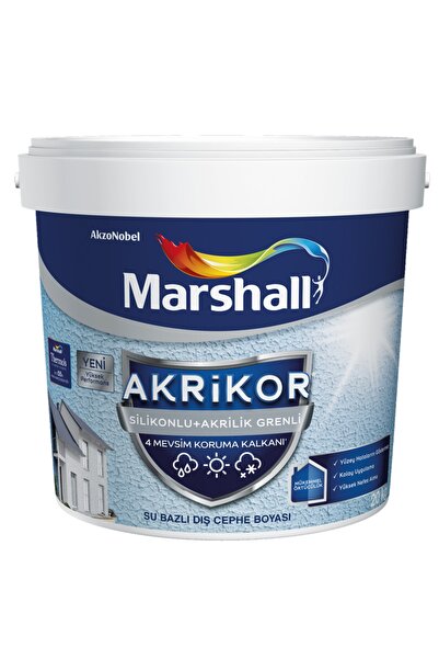 Marshall Akrikor Silikonlu Grenli Salep 15 Lt (20 Kg)