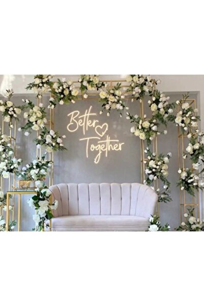 HONEY CONCEPT Better Together 85*85 Neon Led Duvar Yazısı