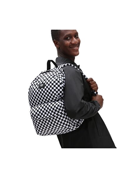 Vans Rucsac Old Skool Check Model în carouri Checkerboard Negru Alb Vn0a5khry281