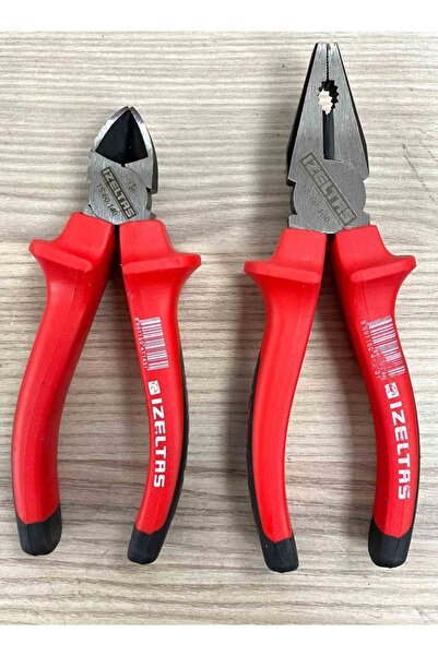 İzeltaş Kombine Pense Ergonomik Seri 160mm Yankeski Ergonomik Seri 140mm 2 Li...